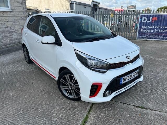 2018 (68) Kia Picanto 1.0 T-GDi GT-Line Hatchback 5dr Petrol Manual Euro 6 (99 bhp)