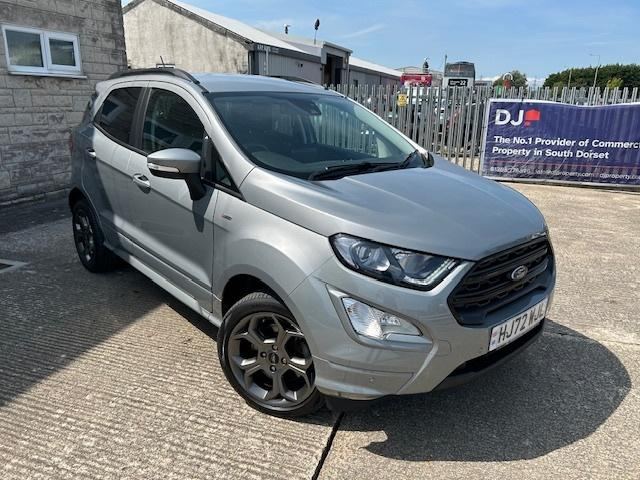 2022 (72) Ford EcoSport ST-Line 5 Door 1.0L Ford EcoBoost 125PS FWD 6 Speed Manual