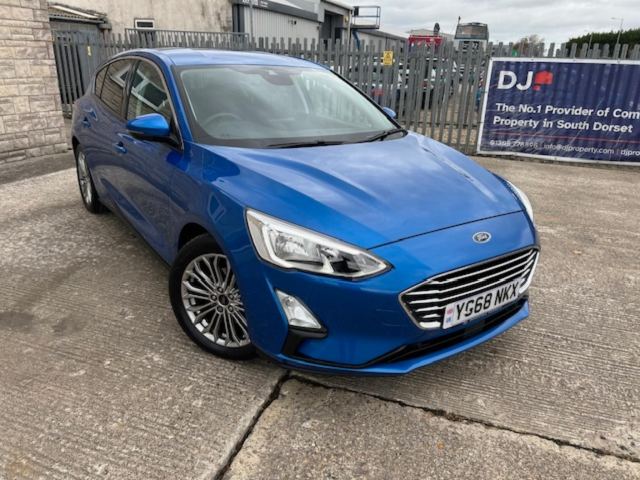 2018 (68) Ford Focus 1.0T EcoBoost Titanium X Hatchback 5dr Petrol Manual Euro 6 (s/s) (125 ps)