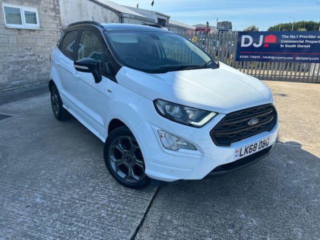 2018 (68) Ford EcoSport 1.0T EcoBoost GPF ST-Line SUV 5dr Petrol Manual Euro 6 (s/s) (125 ps)